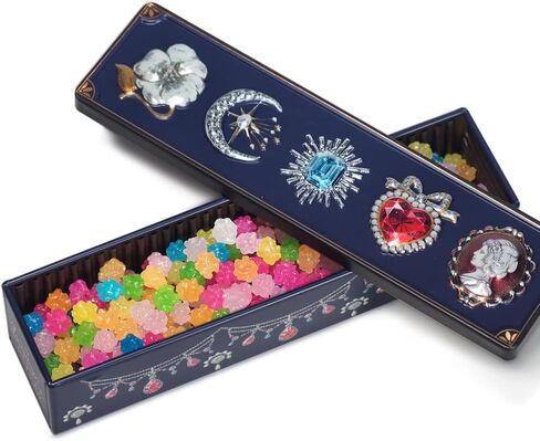 علبة حلوى مايكا مون كونبيتو من النوع الكريستالي بيجو جوهرة حلوى السكر اليابانية الصغيرة (بيجو أزرق وقوس قزح) in Kuwait