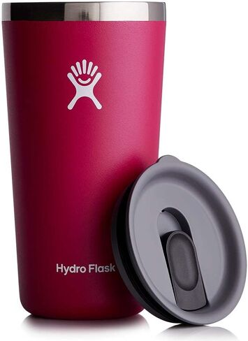 Hydro Flask All Around Tumbler - Stainless Steel Reusable Insulated Travel Drinking Cup Water Bottle with Lid in Saudi Arabia
