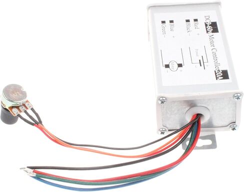وحدة تحكم سرعة المحرك NOYITO PWM 20A DC 9V-60V 12V 24V 36V 48V وحدة تحكم محرك الفرشاة (20A) in Kuwait