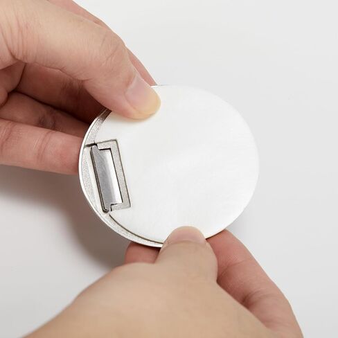 Black Floor Mount Door Stopper，Height-Adjustable Invisible Magnetic Door Stop,Door Catch/Stopper for Bottom of Door，Hold Your Door Open，with Adhesive No Drilling,for Home Office Bedroom in Kuwait