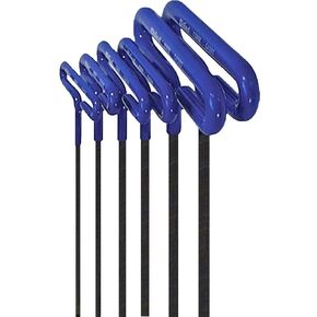 EKLIND 55166 Cushion Grip Hex T-Key allen wrench - 6pc set Metric MM sizes 2-6 (6In shaft) in Kuwait