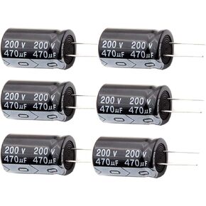 470 فائق التوهج 200 فولت 22X35 +/-20% -40 إلى +105 درجة مئوية 5 قطع مكثفات كهربائية من الألومنيوم، مكثف 470 فائق التوهج 200 فولت، مكثف 470 فائق التوهج، مكثف 200 فولت، مكثف 470 فائق التوهج 200 فولت، مكثف 200 فائق التوهج 470 فولت in Kuwait
