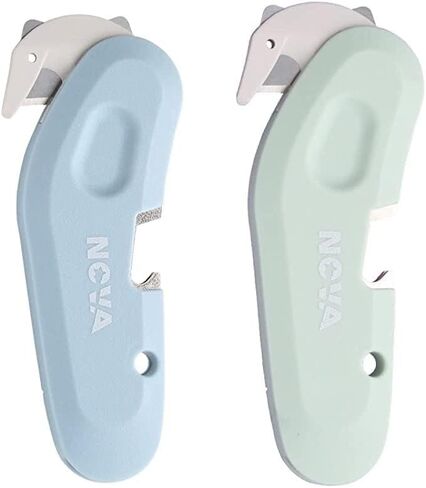 2 Pack 3-in-1 Magnet Nova Pop-open Cutter for Fridge, Soda Can Opener & Beer Bottle Opener with cutting function for Women and Children. in Saudi Arabia