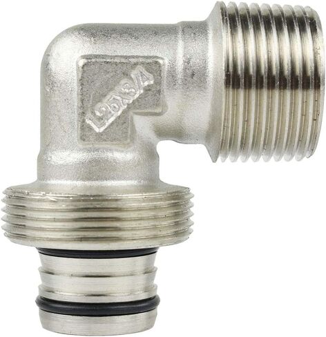 Maxline 90° Elbow Fitting 3/4 Tubing x 3/4" Male NPT Compressed Air Piping M8088 in Kuwait