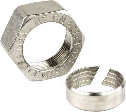 Maxline 90° Elbow Fitting 3/4 Tubing x 3/4" Male NPT Compressed Air Piping M8088 in Kuwait