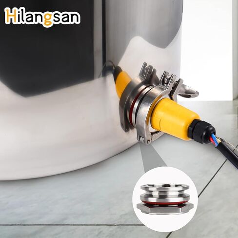 (عبوتان) Hilangsan 1.5 بوصة مشبك ثلاثي حاجز من الفولاذ المقاوم للصدأ ضغط تركيبات حاجز غلاية البيرة حاجز 1.5 بوصة TC حاجز لغلاية المشروب in Kuwait
