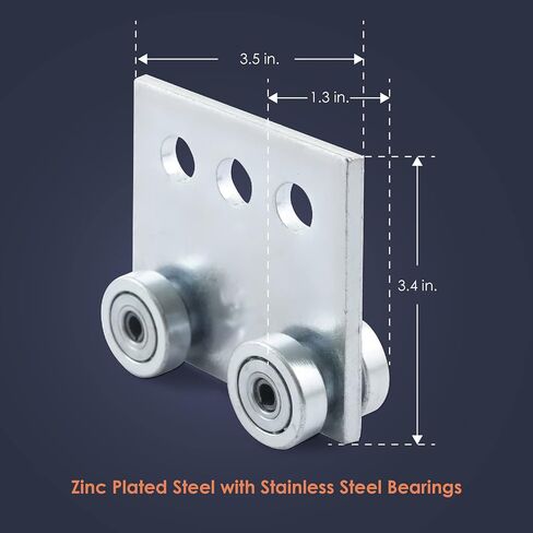 Channel Trolley Track Intermediate Support Hanger Bracket for use with All 1-5/8" or Taller Strut Channel, Unistrut, Superstrut in Saudi Arabia
