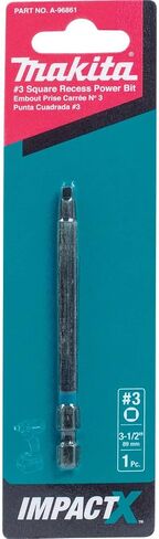 Makita A-96849 Impactx #1 Square Recess 3-1/2″ Power Bit in Saudi Arabia