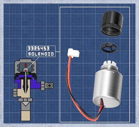 Bonbo 3325453 لجميع قطع غيار الملف اللولبي لصمام التدفق EBV-136-A G2 in Kuwait