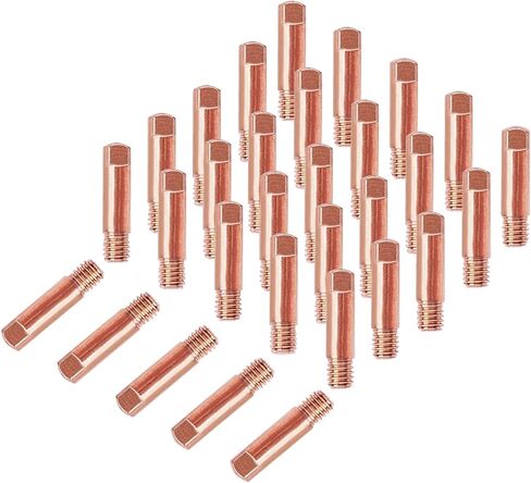 طرف اتصال للحام ميج، 0.03 انش، 30 قطعة، نحاسي in Kuwait