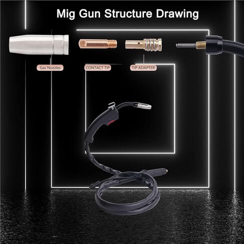 طرف اتصال للحام ميج، 0.03 انش، 30 قطعة، نحاسي in Kuwait