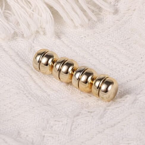 4 قطع مغناطيس للحجاب، دبابيس مغناطيس حجاب قوية، مغناطيس وشاح متعدد الاستخدام للنساء والفتيات والأطفال، مغناطيس وشاح للحجاب (ذهبي) in Kuwait