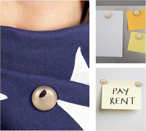 4 قطع مغناطيس للحجاب، دبابيس مغناطيس حجاب قوية، مغناطيس وشاح متعدد الاستخدام للنساء والفتيات والأطفال، مغناطيس وشاح للحجاب (ذهبي) in Kuwait