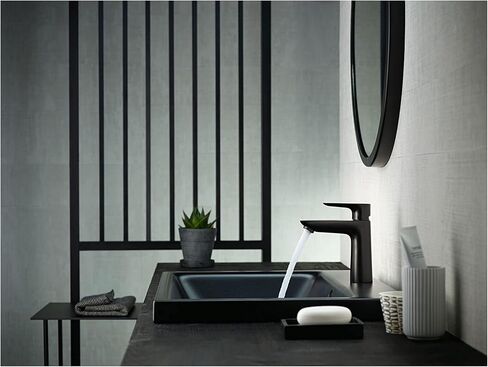 hansgrohe Talis E Modern Easy Install Easy Clean 1-Handle 1 6-inch Tall Bathroom Sink Faucet in Chrome, 71710001 in Saudi Arabia