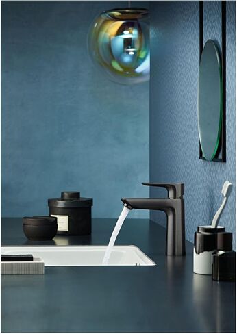 hansgrohe Talis E Modern Easy Install Easy Clean 1-Handle 1 6-inch Tall Bathroom Sink Faucet in Chrome, 71710001 in Saudi Arabia