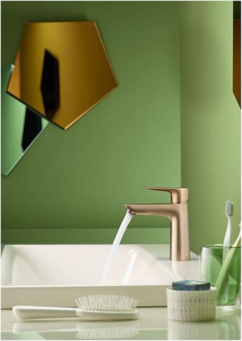 hansgrohe Talis E Modern Easy Install Easy Clean 1-Handle 1 6-inch Tall Bathroom Sink Faucet in Chrome, 71710001 in Saudi Arabia