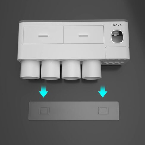 iHave Replacement Adhesive Strip for 4 Cups Toothbrush Holder Wall Mounted, 1 PCS in Kuwait