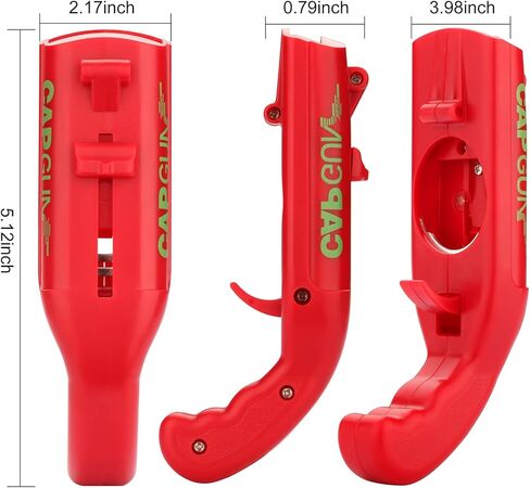 Bottle Openers, Cap Gun Opener, Party Games, Funny Launcher Shooter Bottle Opener for Home Party, Outdoor Barbecue, Creative Game, Funny Gift for Family and Friends in Kuwait