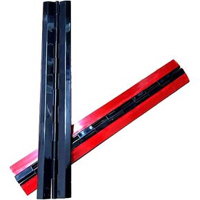 5 Pieces Acrylic Hinge Aquarium Hinge Black Plastic Hinge Kitchen Cabinet Box Hinge 30 mm self-Adhesive Installation in Kuwait