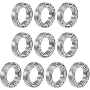 Pnzxi 10 قطعة 6802ZZ 15x24x5 مللي متر 6802Z 6802 الكرات الأخدود العميق منخفضة الضوضاء مزدوجة محمية تحمل الصلب in Kuwait