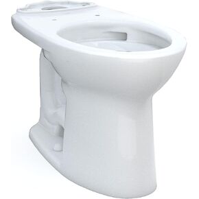 TOTO Drake Elongated TORNADO FLUSH Toilet Bowl with CEFIONTECT, Colonial White - C776CEG#11 in Kuwait