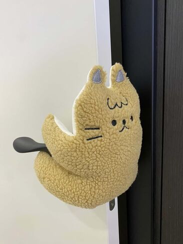 Elehouse Decorative Door Stopper, Cute Cat Door Stop, Mount on The Door Keep Door Open for Your Dog or Cat Come and Go Freely, Anti Pinch Door Slam Stopper in Saudi Arabia