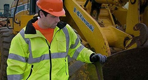 Fit In Basic Safety High Visibility Long Sleeve Construction Work Shirts Pack for Men in Saudi Arabia