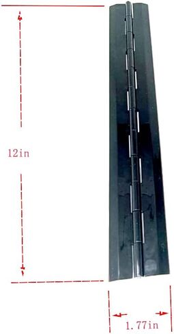 5 Pieces Acrylic Hinge Aquarium Hinge Black Plastic Hinge Kitchen Cabinet Box Hinge 30 mm self-Adhesive Installation in Kuwait