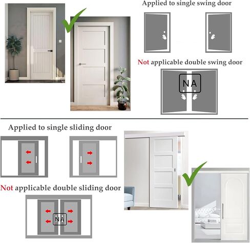 Kakuru 2Pcs Barn Door Lock 90 Degree Stainless Steel Sliding barn Door Latch and Catches for Bathroom in Kuwait