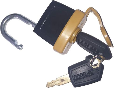 HVACSTAR Padlock 246-2641 2462641 & Key 5P8500 for Caterpillar 725 730 735 740 D250E D300E 730 740 AP-1000D AP-1050B 385C 5080 5090B G3508 G3512 G3516 3406C 3412 3508 3508B 3512 3512B in Saudi Arabia