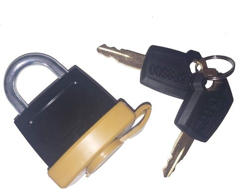 HVACSTAR Padlock 246-2641 2462641 & Key 5P8500 for Caterpillar 725 730 735 740 D250E D300E 730 740 AP-1000D AP-1050B 385C 5080 5090B G3508 G3512 G3516 3406C 3412 3508 3508B 3512 3512B in Saudi Arabia