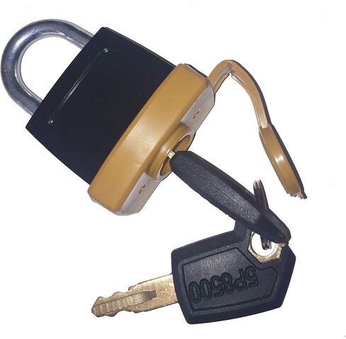 HVACSTAR Padlock 246-2641 2462641 & Key 5P8500 for Caterpillar 725 730 735 740 D250E D300E 730 740 AP-1000D AP-1050B 385C 5080 5090B G3508 G3512 G3516 3406C 3412 3508 3508B 3512 3512B in Saudi Arabia