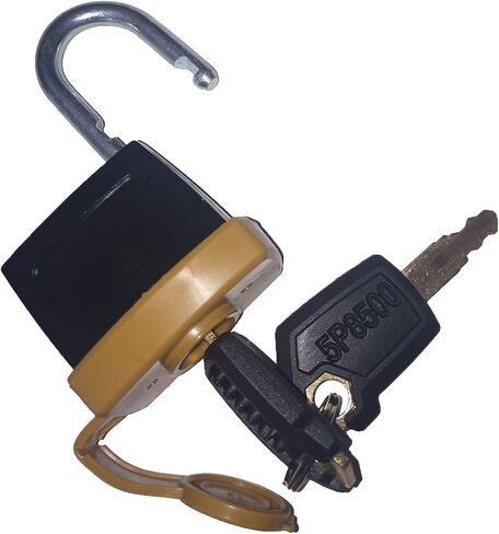 HVACSTAR Padlock 246-2641 2462641 & Key 5P8500 for Caterpillar 725 730 735 740 D250E D300E 730 740 AP-1000D AP-1050B 385C 5080 5090B G3508 G3512 G3516 3406C 3412 3508 3508B 3512 3512B in Saudi Arabia