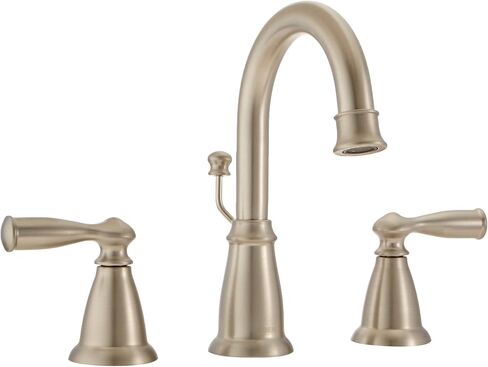 Moen WS84924 Banbury Two-Handle High Arc Bathroom Faucet, No Size, Chrome in Saudi Arabia