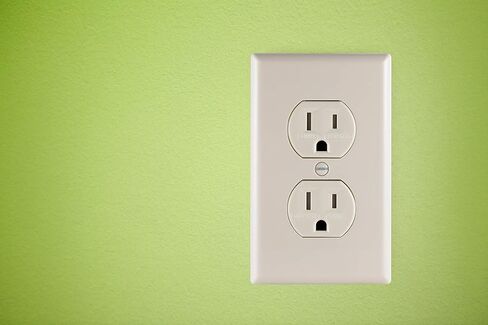 GE 44045 Electrical outlets, 5 Pack, Light Almond, 5 Count in Saudi Arabia