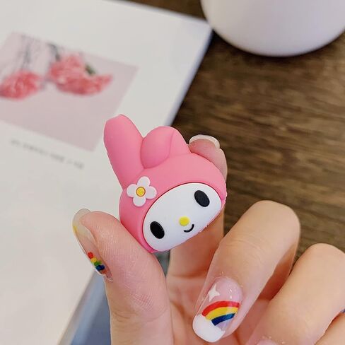 Axanbox Data/Charging/Lightning Cable Protector Saver Chewers 3D Cartoon Animal Cute Cord Protector USB Cable Saver Phone Charger Cable Sleeve Cable Wire Wrap Protector (MLD-5PCS) in Kuwait