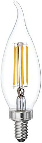 GE Relax 3-Pack 60 W Equivalent Dimmable Soft White Ca12 LED Light Fixture Light Bulbs in Saudi Arabia