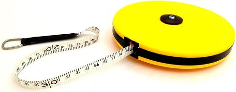 Sport Art 30M tape measure Soft fiber tape Leather tape Leather tape ruler， Hand cranked tape measure Construction site measuring ruler in Saudi Arabia