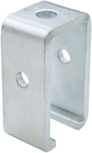 شماعة مسار عربة تبختر، دعامة تعليق مسار دعم متوسط ​​لجميع قنوات تبختر 1-5/8 بوصة، دعامة دعم النجار بسعة تحميل فائقة (4 عبوات) in Kuwait