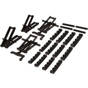 2 Pack of 4 Way Pressure Clamps & Wood Glue Dispenser, 16 Oz Btl, Drip less
