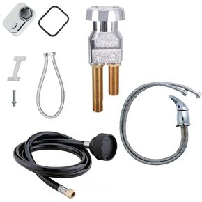 UPC Certified Salon Shampoo Bowl Salon Sink Faucet, Sprayer & Vacuum Breaker OMWAH SU-94 (1)