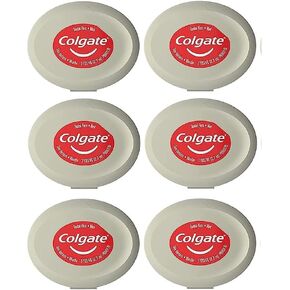 Colgate Waxed Dental Floss for Improved Mouth Health Small Travel Size 3 Yards (2.7 Meters) - Pack of 6 in Kuwait