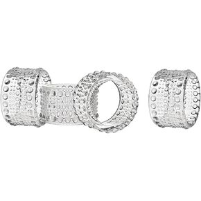 مجموعة من 4 حلقات للمناديل من غودينجر سيلفر آرت لومينا (حلقات مناديل لومينا) in Kuwait