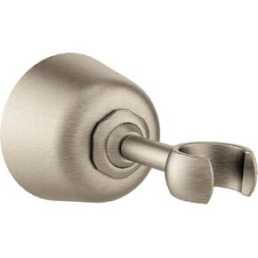 Moen 114348BN Wall Mounted Handheld Shower Bracket Kit, Brushed Nickel