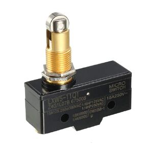 uxcell LXW5-11Q1 1NO + 1NC Panel Mount Roller Plunger Micro Limit Switch in Saudi Arabia
