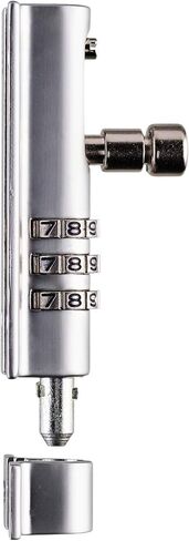 قفل باب Squire Combi Bolt (COMBI3) - مسمار قفل مجموعة 3 عجلات - جسم مصبوب مقاوم للطقس - مسمار منزلق مقاوم للتلاعب - قفل بوابة أمان عالي للمنزل والجراجات (أزرق داكن، 92 مم) in Saudi Arabia