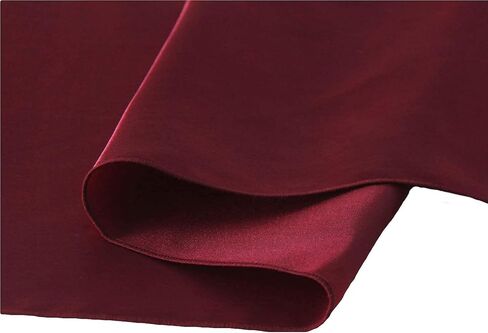 10 Pc 12 x 108 inch Long Charmeuse Satin Table Runners Bright Shiny Satin Silk and Smooth Fabric Runners for Table Decorations Great for Birthday Parties,Baby Shower Banquet Wedding - Apple Green in Kuwait