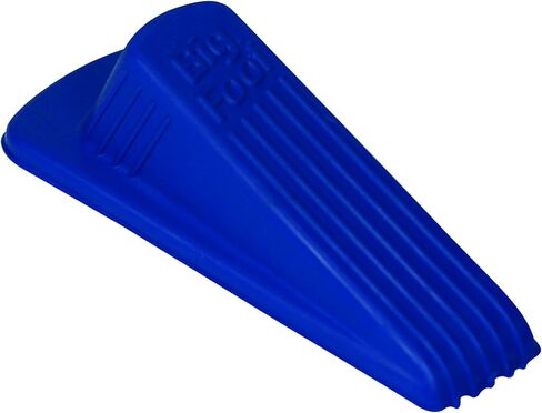 إسفين باب باب ذو أقدام كبيرة من ماستر مانيوفكتشرينغ، سدادة باب مطاطية كبيرة مضادة للانزلاق، سجادة متطابقة أو لون الأرضية، صنع في الولايات المتحدة الأمريكية، أزرق in Kuwait