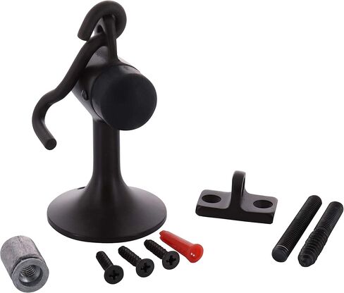 سي آر لورنس DL2521DU CRL حاجز باب للخدمة الشاقة يُثبت على الأرض باللون البرونزي الداكن مزود بخطاف وحامل in Kuwait