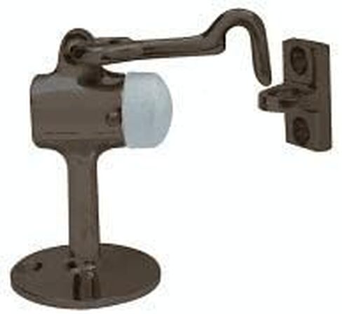 سي آر لورنس DL2521DU CRL حاجز باب للخدمة الشاقة يُثبت على الأرض باللون البرونزي الداكن مزود بخطاف وحامل in Kuwait